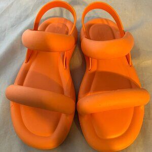 Melissa  Free Bloom Jelly  Sandals, Orange  Women Size 6    New with Box